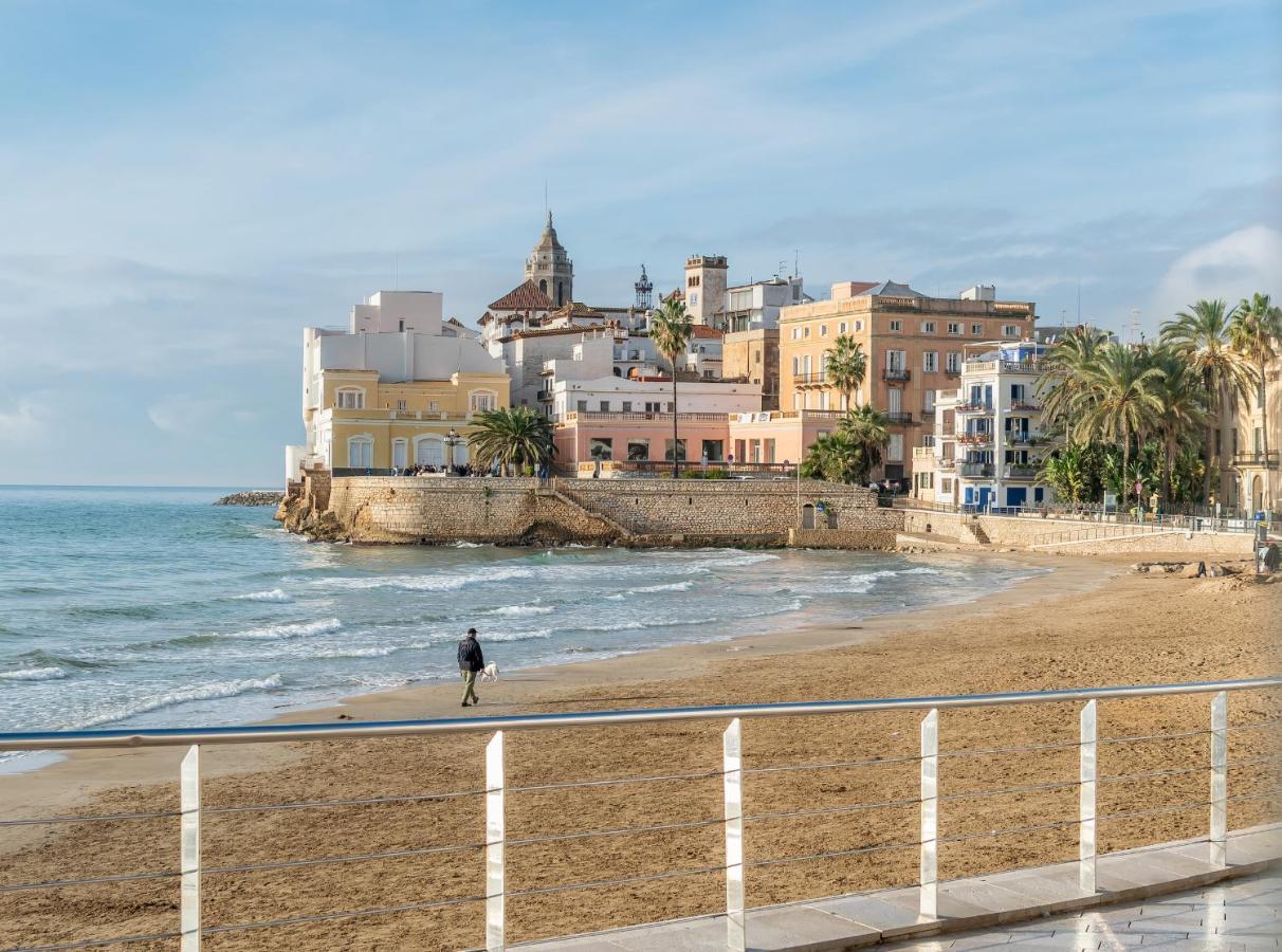 Sant Sebastia Moderno Apartamento A 100 Metros De La Playa シッチェス エクステリア 写真